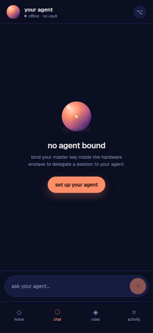 Autopilot agent chat with the ask-your-agent composer