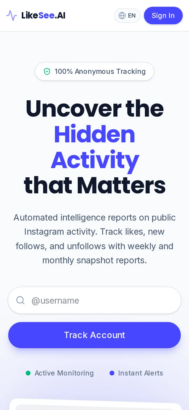 LikeSee.AI on mobile